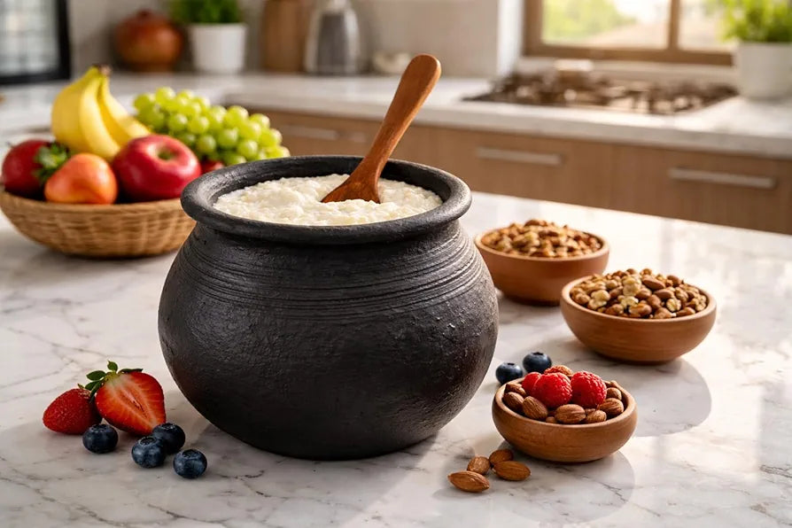 Village Kart Handcrafted Ecofriendly Terracotta Earthen Curd Clay ...