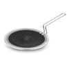 Prabha Tri-Ply Stainless Steel Hexa Cube Tawa Non Stick Coating Roti Tawa Food Grade Steel 28cm