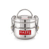 Hazel Steel Tiffin Box for Office Stainless Steel Lunch Box Set with 2 Containers