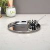Sumeet Stainless Steel Heavy Gauge Mirror Finish Dinner set of 3 Pcs Silver