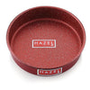Hazel Cake Mould Non Stick Mold Heavy Gauge Round 1kg Aluminized Steel Baking Pan Red