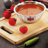 Hazel Stainless Steel Serving Bowl Wati Vati Katori, 17 cm, 800 ml Silver