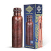 Indian Art Villa Pure Copper Water Bottle With Antique Design