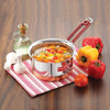 Hazel Steel Sauce Pan Alfa Premium Heavy Gauge Tea Pot 760 Ml Stainless Steel Sauce Pan