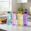Tupperware AquaSafe 1L Bottle Set of 4 | Flip-Top BPA Free Water Bottles