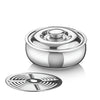 Signoraware Roti Server with Steel Lid 1500ml | Double Wall PUF Insulation