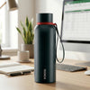 Borosil Trek Double Wall Insulated Bottle Black 500ml