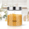 Borosil Endura Screwtop Jar Grey Lid 600ml