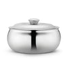 Classic Essentials Belly Stainless Steel Tripot Hot-Pot Thermoware Casserole 3000ml