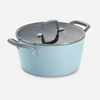 Tramontina Velo Forged Casserole 24 CM - Sea | Ceramic-Reinforced Non-Stick | Induction Ready