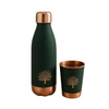 La Coppera Cosmo Fur Green Copper Bottle
