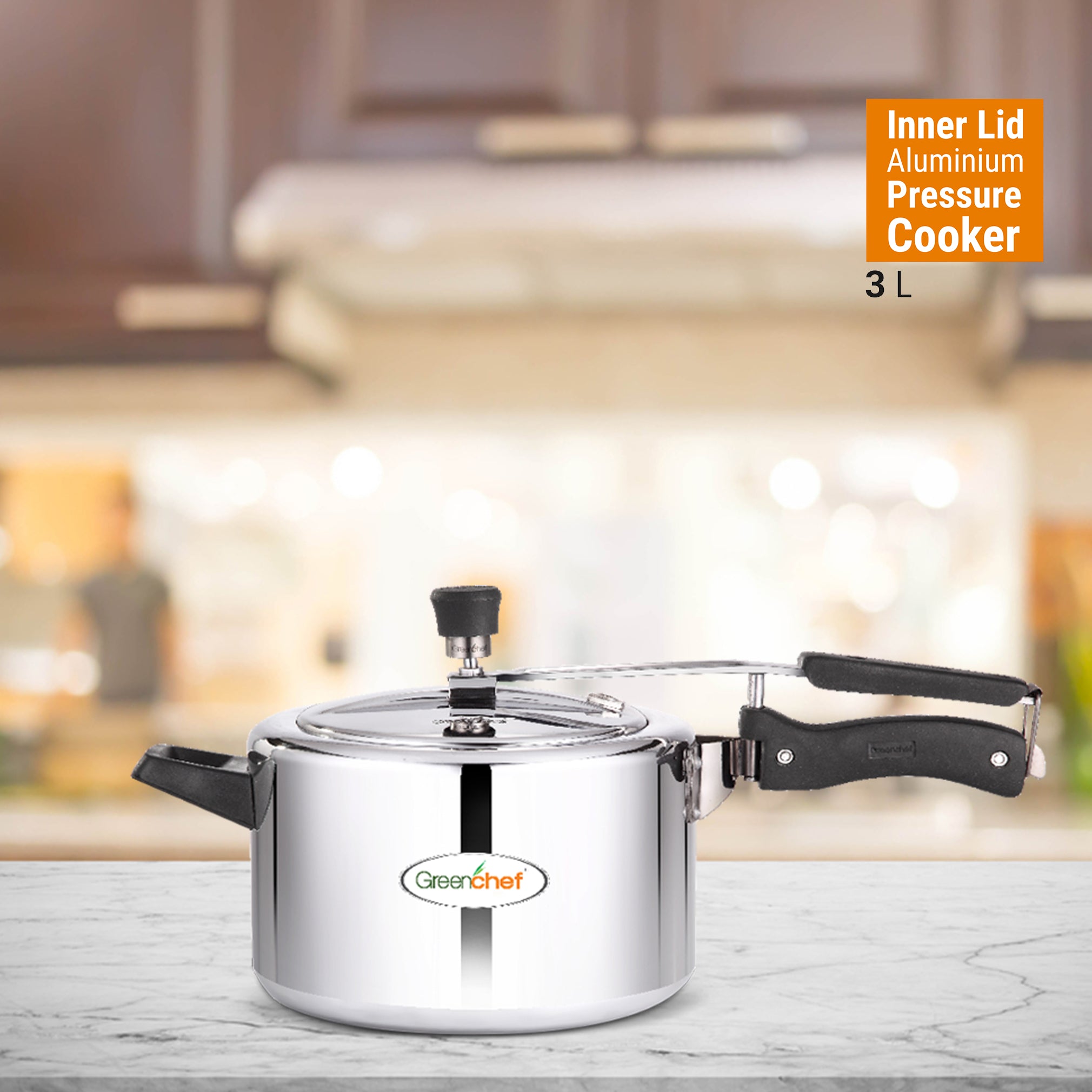 Greenchef Inner Lid Cooker 3lts – Veeha's Kitchen
