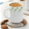 Borosil Larah Opalware Green Herbs Mug
