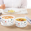 Borosil Larah Opalware Confetti Storage Bowls Set of 2