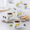 Borosil Larah Lyana Opalware Mug Set of 6