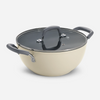 Tramontina Velo Forged Kadai 28 CM - Sand | Ceramic-Reinforced Non-Stick | Induction Ready
