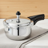 Vinod Doniv Titanium Triply Stainless Steel Pressure Cooker 3L Induction Gas
