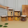 Nayasa Fusion Airtight Stackable Food Storage Container Set of 6 (1000ml)