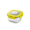 Nayasa Square Eco Lock Plastic Lunch Box 1200ml