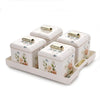 Nayasa Miracle Dry Fruit Container Set of 4