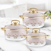 Nayasa Rachel Premium Insulated Casserole Big Set of 3 (1000ml+1500ml+2000ml)