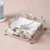 Nestroots Gleam Tissue Holder Silver Modern Design