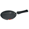 Tuffware Hard Anodised Frying Pan 8 Inch Diameter, Hard Anodised Non-Stick Coating Made with Virgin Aluminum, Bakelite Riveted Handle Black