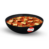 Tuffware Hard Anodised Tasra Tasla 11 cm with 1600 ml Capacity Deep Anodized Kadhai Without Handle Cookware