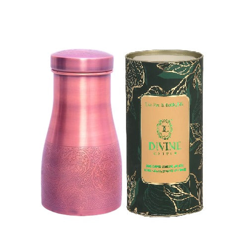 BEDROOM JARS -Antique embossed