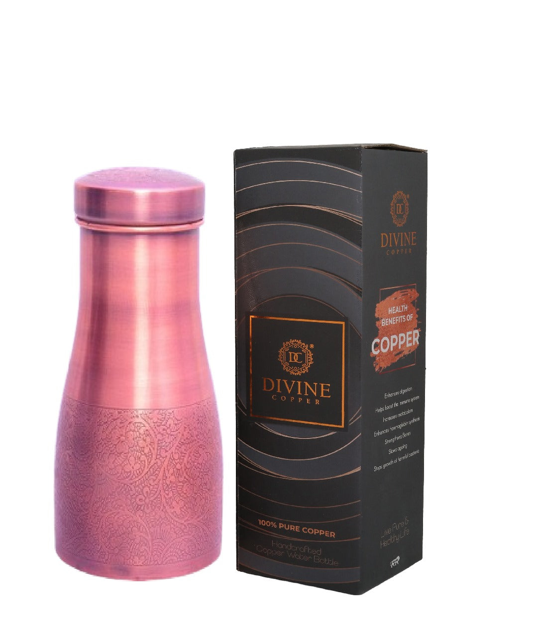 BEDROOM JARS -Antique embossed