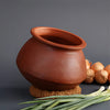 Mud Kart Living clay water pot,Rice Pot Porridge, Pongal Gravy Clay Pot - 5 Litres