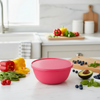 Tupperware SS Bowl 4L (1pc) | XL Mixing & Serving Bowl with Airtight Lid