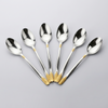 FnS August 6 Pcs 24K Gold Plated Dinner Spoon Set
