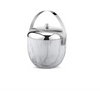 FnS Apple Double Wall White Marble Finish Ice Bucket 1.25L Stainless Steel