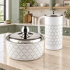FnS Lecce White Pitcher & Casserole 1600ml Combo Set 2-Piece