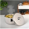FnS Ebro Stainless Steel Casserole with Lid 1500ml