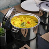 FnS Pinnacle Stainless Steel Casserole with Lid 850ml