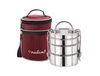 Neelam Stainless Steel Dura Hot 3 Tier 8 Inch Lunch Box