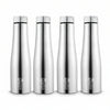 Classic Essentials Stainless Steel Inox Carbo Bolt Matt Finish Water Bottle 1000ml (Pack of 4)