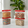 Tupperware MicroMax Oval #2 1.1L Set of 4 | Airtight | BPA Free Storage Containers