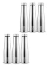 Classic Essentials Stainless Steel Inox Carbo Bolt Matt Finish Water Bottle 1000ml (Pack of 6)