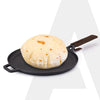 AGARO Royal Pre-Seasoned Cast Iron Tawa 28 CM | No Chemical Coating | Gas & Induction Compatible