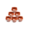 Mitti Cool Clay Jully Cup Set 150 ml (6 Piece)White Swans Design