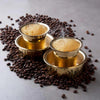 Zishta Traditional Brass Coffee Davara Tumbler