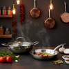 Tupperware Trayam Kadhai & Frypan Set | Tri-Ply Stainless Steel | Induction Compatible