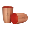 Divine Copper Dholak Glass Pack Of 2