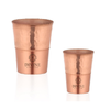 Divine Copper Pure Copper Lassi Glass Pack Of 2