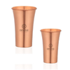 Divine Copper Pure Copper Elegant Glass Pack Of 2