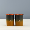 Divine Copper Pure Copper Multishade Glass Pack Of 2