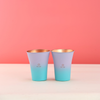 Divine Copper Pure Copper Elegant Glass Each 250 ml Pack Of 2